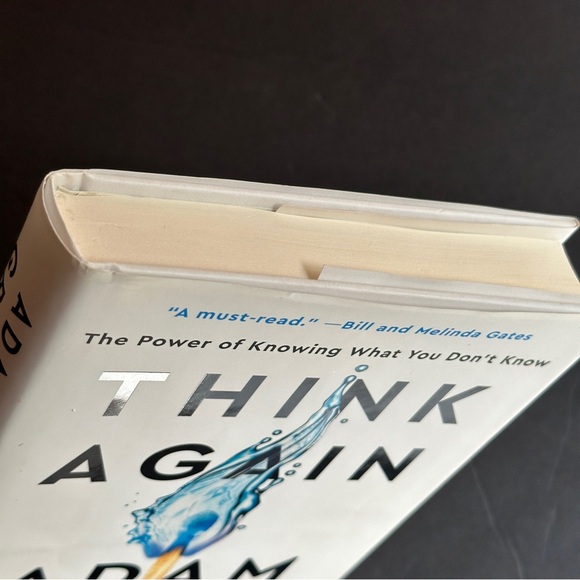 Think Again by Adam Grant | Self-Help, Psychology | Hardcover Book - Picture 8 of 10